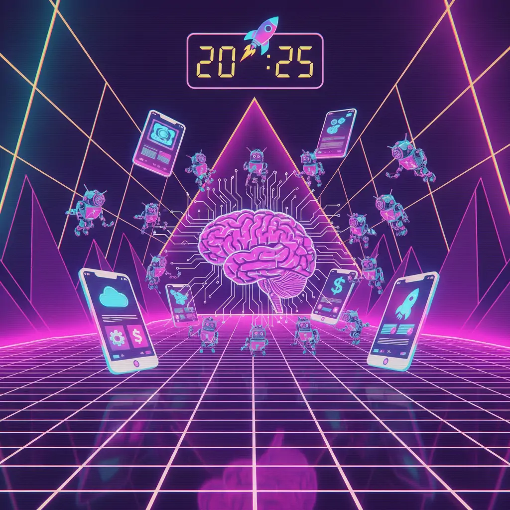 How AI Agents Are Revolutionizing Mobile App Development: What It Means for Startups in 2025 - featured article image