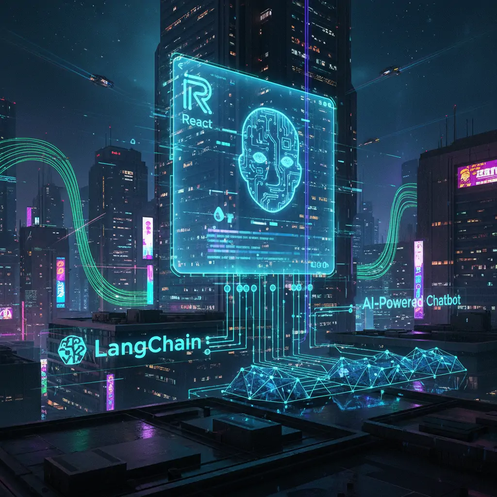 Build a High-Performance AI-Powered Chatbot with LangChain and React in 2025 - featured article image
